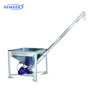 NEWEEK Thức Ăn Gia Súc Thức Ăn Viên Muối SS201 SS304 Tùy Chọn Máy Nạp Trục Vít Tự Động Với Phễu Băng Tải Trục Vít - Product Image 1