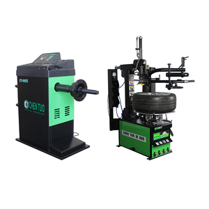 Équilibreuse de roues automatique CHEN TUO CT-9911 0,25 kW 220 V verte pour usage industriel - Product Image 1