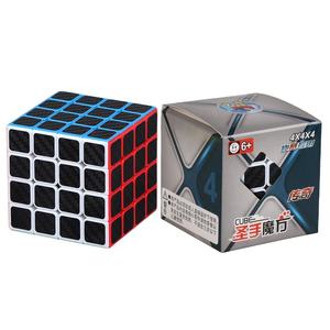 SENGSO Speed Cube Pyramid Smoothly Super-durable Carbon Fiber Sticker Cubes para niños y adultos Puzzle Game Brain Toy - Product Image 1