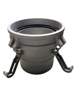 Vente directe du fabricant, grands connecteurs de drainage de 12 à 16 pouces, raccords Camlock pour raccords de tuyauterie