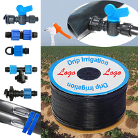 Système d'irrigation goutte à goutte solaire pour puits de 1 hectare avec kit de rubans et panneau de commande pour équipement agricole