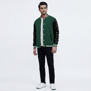 Men's Lightweight Reversible Quick Dry Varsity Jackets with Front Logo Custom Colors & Logo - Product Image 1
