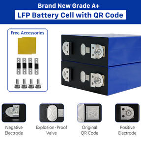 Eu Stock 3.2v 280ah 314ah 105ah LiFePo4 <b>Battery</b> Deep 8000+ Cycles Lithium Iron Phosphate High Efficiency Wide Application - Product Image 4