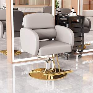 Sillón de Salón Profesional Plegable de Cuero Sintético con Diseño Moderno y Última Moda de Fábrica China, Ajustable y con Rotación de 360 Grados - Product Image 4