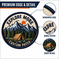 Offre Spéciale : Écussons Brodés 3D Thermocollants en Gros – Grandes/Petites Tailles, Logos de Créateurs, Appliques en Tissu Brodé Personnalisables pour Vos Chapeaux