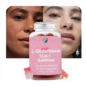 Gummies Halal au L-Glutathion et Collagène Ausreson 13 en 1, Complément Éclaircissant pour la Peau, Gélules de Collagène et L-Glutathion - Product Image 1