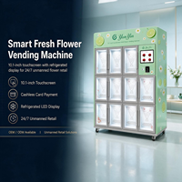 Distributeur automatique de fleurs Yunyin 24h/24, fonctionnement sans surveillance 24/7 pour les lieux publics commerciaux