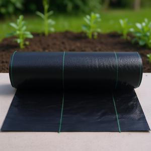 Toile tissée anti-mauvaises herbes 6 pieds x 50 pieds, filet de jardin respirant et durable pour jardins et potagers - Product Image 2