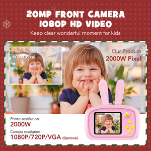 Navidad <span class=keywords><strong>de</strong></span> 2020 2 pulgadas pantalla HD Digital Mini cámara <span class=keywords><strong>de</strong></span> Niños <span class=keywords><strong>de</strong></span> <span class=keywords><strong>dibujos</strong></span> <span class=keywords><strong>animados</strong></span> lindo para niños foto - Product Image 2