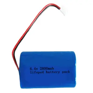 6.4V 2800Mah Lifepo4 Batterijen Oplaadbare Cellen Voor Solar Light