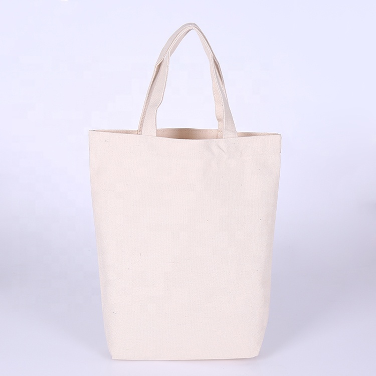 Wholesale Printed women shopping custom tote bag cotton canvas