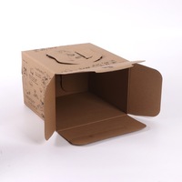 Caja para Pastel de Papel de Calidad Alimentaria con Asa y Cierre Magnético, Tamaño Personalizable para Empaque de Panadería