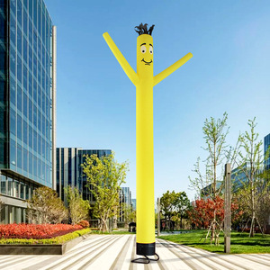 Air Dancer Yellow 10-12 Ft <b>Inflatable</b> Dancing Man For Advertising Events - Product Image 1