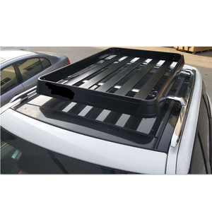 Yueyu piattaforma universale in lega di alluminio montaggio tetto portapacchi auto <span class=keywords><strong>con</strong></span> chiusura a <span class=keywords><strong>coperchio</strong></span> 100kg USA mercato stile pick-up uso - Product Image 1