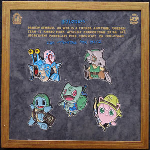 Badge in Metallo Anime Cartoon EVER ROCK Molto Richiesto, Spilla in Smalto Morbido con Placcatura in Nichel Nero e Stampa Tipografica per il Capodanno Cinese - Product Image 4