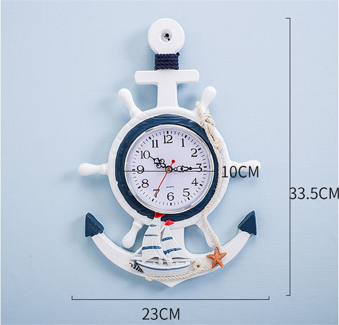 Horloge Murale Mécanique Russe – Ancienne Marine CCP – Remontage Manuel Original