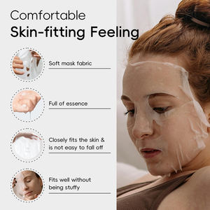 LAlKOU Masque facial à l'essence d'escargot de Corée pour nourrir et resserrer la peau Masque facial humain Marque privée OEM - Product Image 5