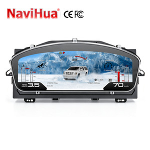 หน้าจอแสดงผล NaviHua ขนาด 15 นิ้ว สำหรับ Cadillac Escalade ปี 2007-2014 จอ LCD แดชบอร์ดรถยนต์ ชุดหน้าปัดดิจิตอล อัพเกรดมาตรวัดความเร็ว - Product Image 4