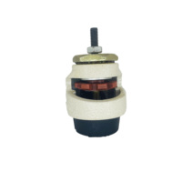 Roulettes de nivellement Footmaster Gd100f réglables en hauteur, rétractables, en nylon et acier, avec pédale latérale et verrouillage total