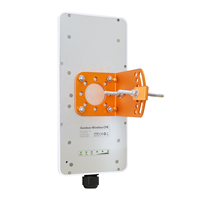 Pont sans fil extérieur 802.11AX 5,9-7,1 GHz, antenne directionnelle à plaque polarisée double à gain élevé 19 dBi.