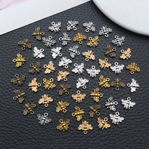 Pendentif abeille en alliage de zinc plaqué, accessoires de bijoux DIY pour la fabrication de bracelets et de colliers - Product Image 5