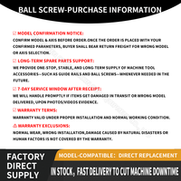 Ball Screw Assy Z S2D Brother S2D Z-axis Ball Screw, Ball Screw untuk Suku Cadang Brother Drill Tap Center