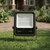 Projecteur extérieur LED étanche IP65 140lm/W 150lm/W 30W - 500W avec alimentation AC100-277V / DC12V 24V