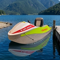 Bateau électrique de divertissement Go Kart 2 places 50 km/h haute vitesse 1400CC 60/90min pour parc aquatique et complexe hôtelier pour adultes et adolescents