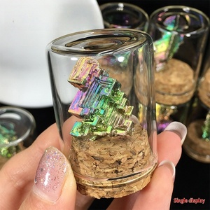 Figurine en quartz artisanale écologique, décoration ovale pour table, pour collection de minéraux et spécimen pédagogique - Product Image 3