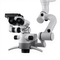 Microscope chirurgical dentaire SOCO SCM850 binoculaire à LED avec zoom continu apochromatique et caméra pour le traitement des canaux radiculaires