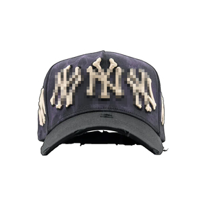 Nouveauté Casquettes NY Skelly ajustables à 5 panneaux unisexes Logo brodé Sport de plein air Respirant Gorras Barbas Casquettes de <span class=keywords><strong>baseball</strong></span> - Product Image 4