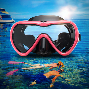 180 degrés nouveau masque de plongée de natation grande lentille <span class=keywords><strong>tuba</strong></span> équipement de plongée plongée sous-marine masque de chasse sous-marine <span class=keywords><strong>tuba</strong></span> aileron Sports nautiques - Product Image 6