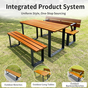 Chair Camping <b>Table</b> and Chairs Chair Camping TNC-1042 Modern <b>Round</b> <b>Outdoor</b> Dining Set for 46 Persons. Sturdy Metal Frame With a - Product Image 1