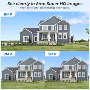 Besders Caméra réseau Bullet IP 5MP HD Connexion sans fil WIFI Caméra de sécurité intérieure CCTV extérieure Wifi Sécurité à domicile - Product Image 6