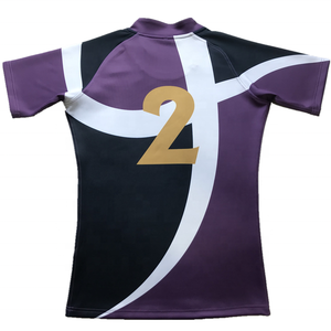 alizado entrenamiento <span class=keywords><strong>rugby</strong></span> camisas de diseño personalizado camiseta de <span class=keywords><strong>Rugby</strong></span> - Product Image 4