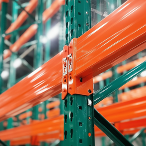 Système de rayonnage à palettes en entrepôt industriel Rayonnage en entrepôt Stockage de montants en forme de larme Capacité personnalisée Rayonnage en entrepôt - Product Image 1