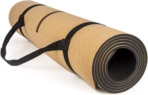 Tapis de yoga en liège de luxe-antidérapant, doux et résistant à la sueur, plus épais, plus long et plus large pour plus de confort et de soutien - Product Image 5