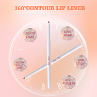 Crayon à lèvres rétractable longue tenue, maquillage vegan naturel, résistant à la transpiration, marque privée, vente en gros