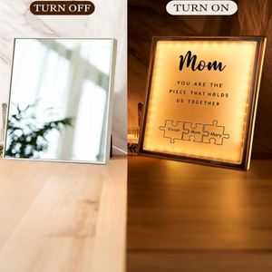 Loved Ones Commemoration LED <b>Shadow</b> <b>Box</b> Photo Tabletop Decorative Ornament - Product Image 4