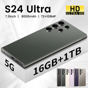 Điện thoại di động phổ biến S24 Ultra 16GB+1TB bộ nhớ lớn, màn hình lớn 7.3 inch, mở khóa, 5G, Android 14, hai SIM - Product Image 4