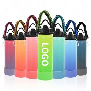 Bouteille d'eau en acier inoxydable sans BPA personnalisée 750 ml 1 L Impression de logo personnalisée pour les entreprises - Product Image 3