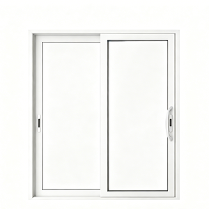 Fenêtre <span class=keywords><strong>coulissante</strong></span> ultra-mince à double vitrage en alliage d'aluminium avec vue panoramique, nouveau design pour la rénovation de villas - Product Image 2