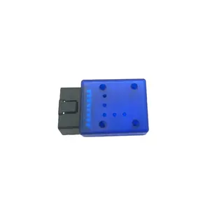 OBD2 OBDiI Connector OBD2 Male Connector Plug Socket OBD 2 Blue Cover