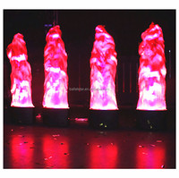 Lampe à flamme LED en gros, effet de feu, best-seller, lampe à feu en soie, scène, fête, flamme électronique.