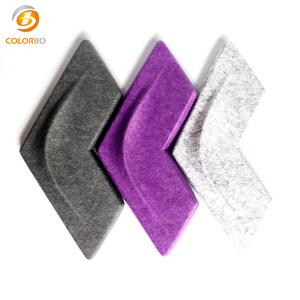 Velluto Acustica del Suono Assorbimento Del Tessuto Coperto Da Parete Pannello di Prezzo - Product Image 1