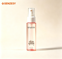 SENZESY Flacon pulvérisateur PET 30 ml pour huiles essentielles et parfums, atomiseur à fine brume, anti-fuite, conteneur de voyage portable