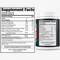 Créatine monohydrate, poudre d'électrolytes, nutrition sportive, hydratation, récupération musculaire, boisson énergétique, mélange OEM ODM Halal
