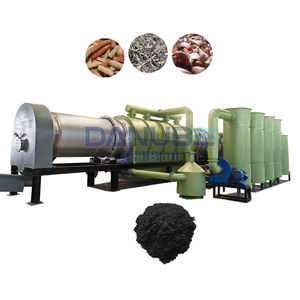 Four de carbonisation de charbon de bois à distillation à sec pour la fabrication de charbon de bois à partir de sciure de bois, fabriqué en Chine - Product Image 1