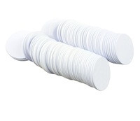 Carte de membre RFID NFC ZRD MINITAG 13,56 MHz avec puce F08, PVC étanche, diamètre 20 mm/25 mm Paiement professionnel pour usage hôtelier