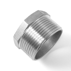 Tuyau de gaz fileté à réduction femelle en acier inoxydable AISI 316 2 ''à 1''1/4 BSPP SAE BSPT NPT BSP Normes Tailles 50mm 12mm - Product Image 2
